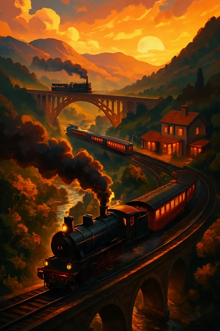 Rail Nation key art