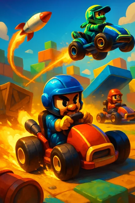Smash Karts key art